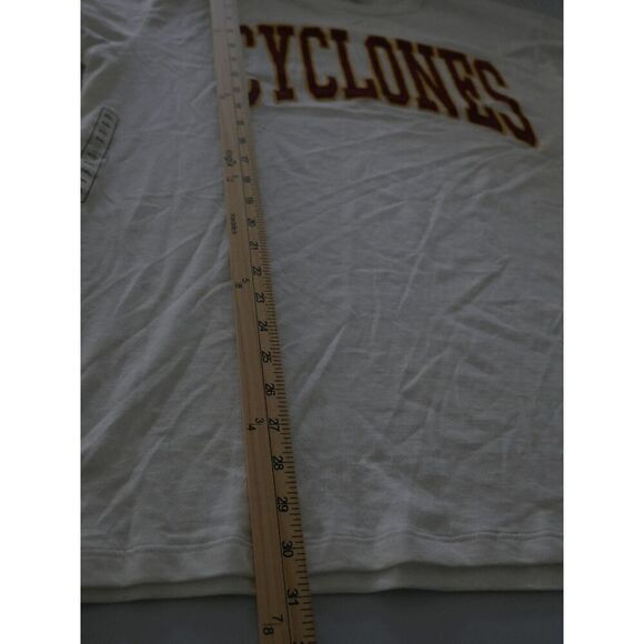 Iowa State Cyclones ’47 Brand T-Shirt Men’s XXL White NCAA Team Logo Tee - Picture 6 of 10